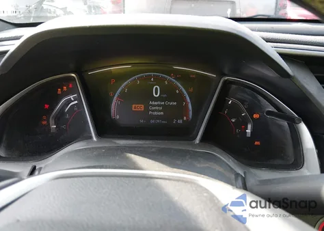 2019 Honda Civic Sport z USA, uszkodzony, nr VIN 19XFC2F86KE025859